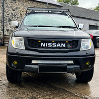 NISSAN NAVARA D40 GRILL NEW VERSION  2005-2010 PRE-FACELIFT