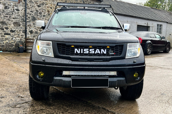 NISSAN NAVARA D40 GRILL NEW VERSION  2005-2010 PRE-FACELIFT